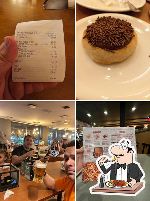 Comida em Pizza Hut (Beira Mar)