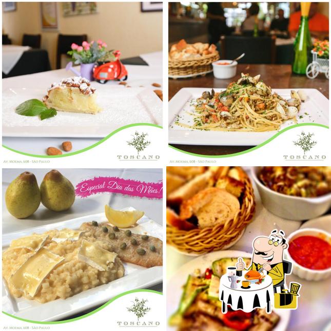 Comida em Toscano Caffè