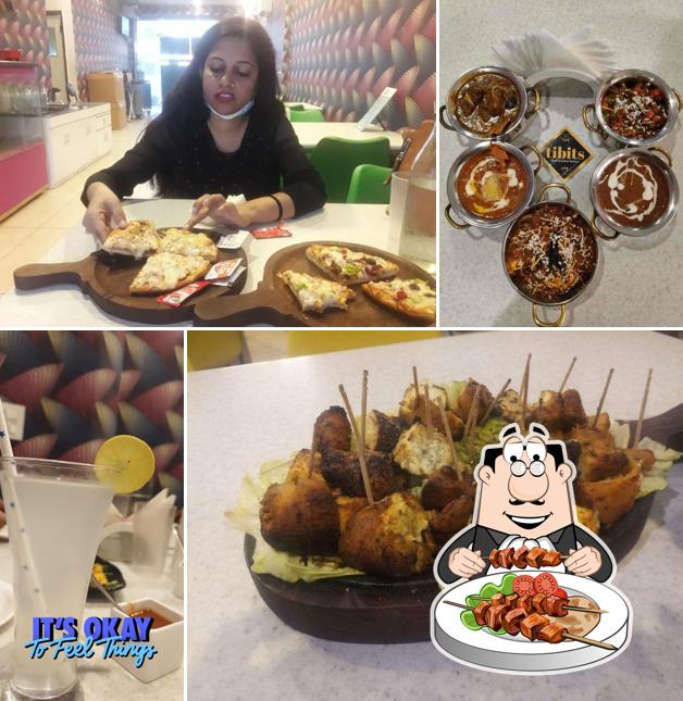 Food at Tibits Restaurant