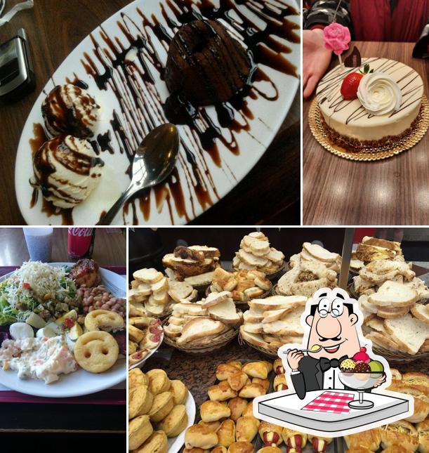 Peça uma das opções doces