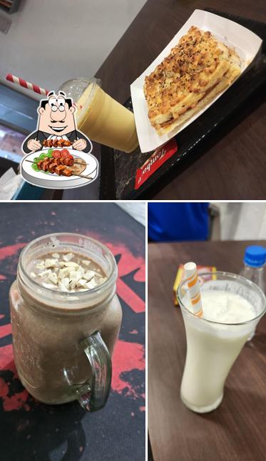 Chocolate mousse at Punjab Vibes