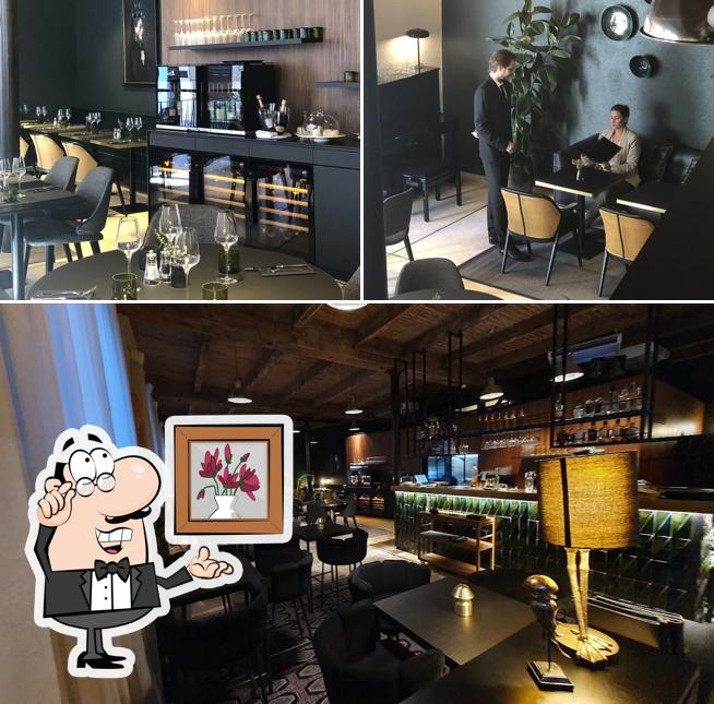 Installez-vous à l'une des tables de Restaurant La Maison Française