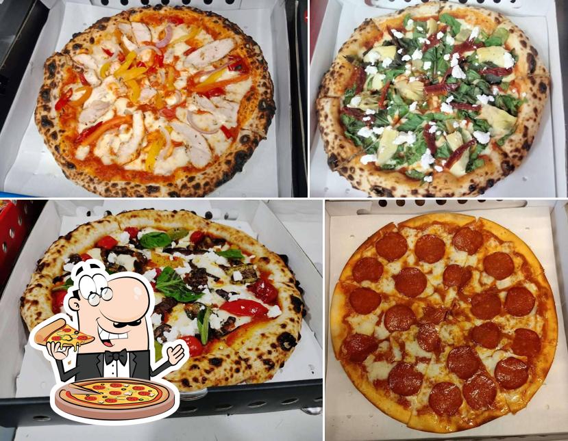 Get various kinds of pizza