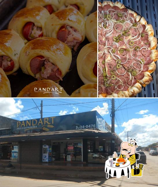 Comida em Panificadora Forno de Ouro