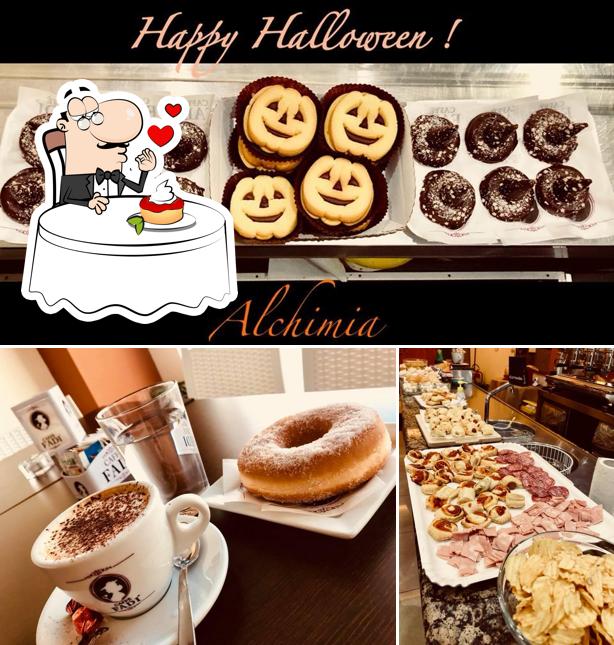 ALCHIMIA CAFFETTERIA da Sara offre un'ampia selezione di dolci