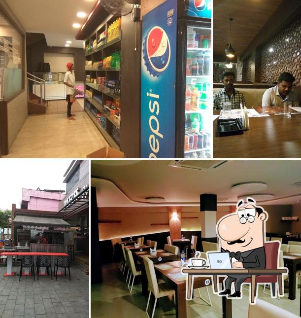 The interior of MRA Signature Bakery & Restaurant