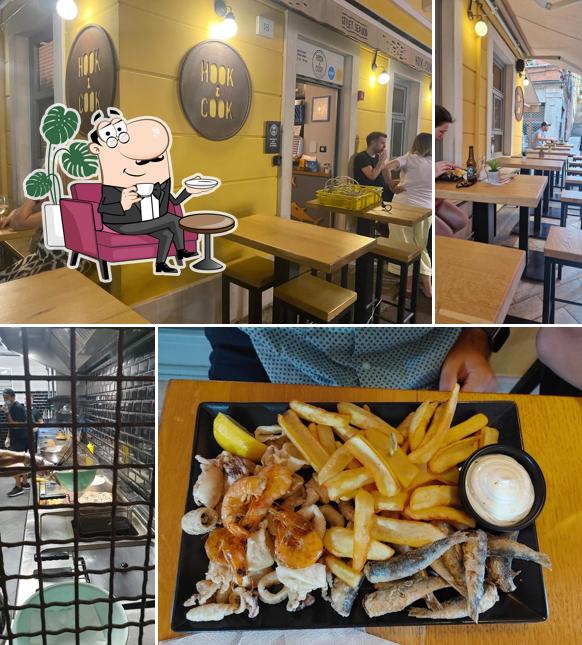 Dai un'occhiata agli interni di Hook & Cook Pula