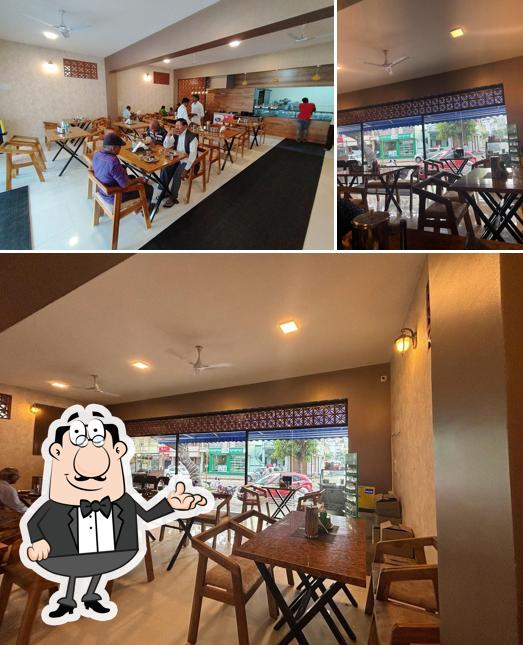 The interior of Khadyam restaurant