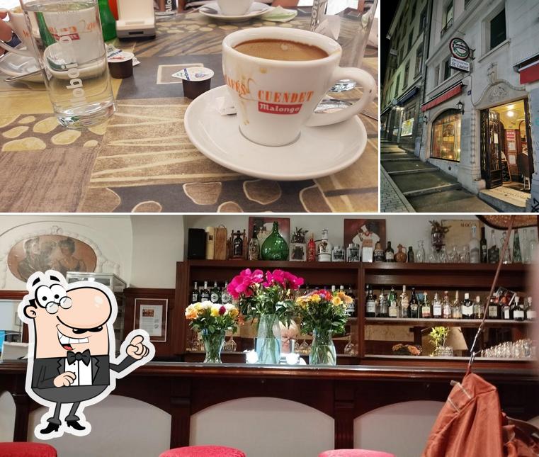 Gli interni di Brasserie Saint-Laurent