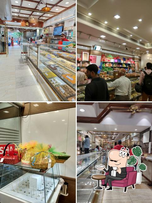 Check out how ASHA SWEET CENTER, 8th cross Malleshwaram looks inside