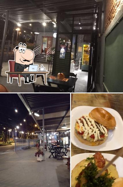 Veja imagens do interior do Panda Burguer e Pizza