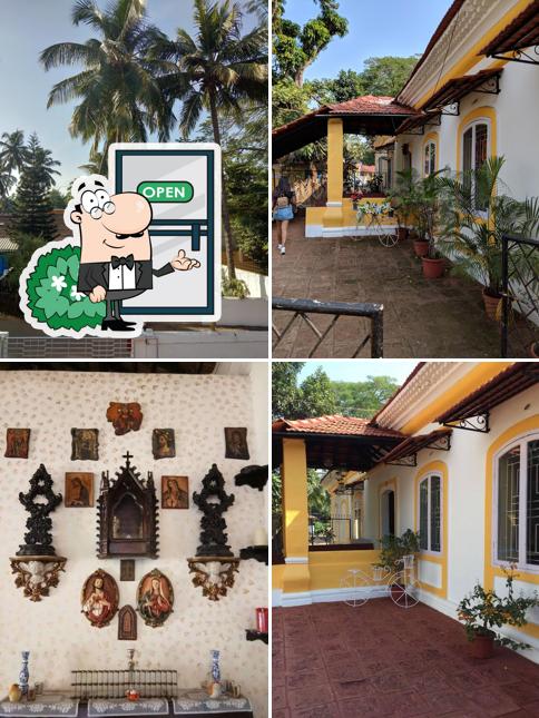 The exterior of Saligao Stories