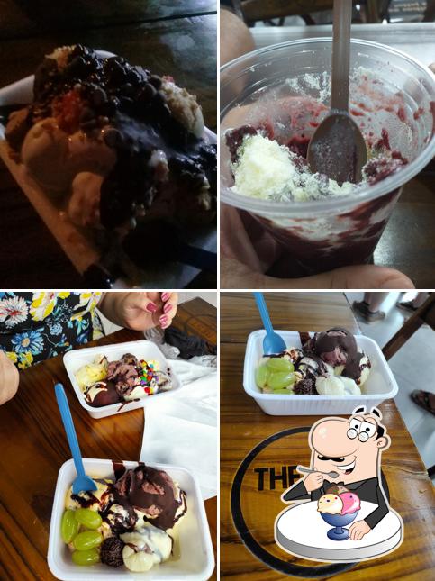 The Best Açaí - Aeroporto serve uma variedade de pratos doces