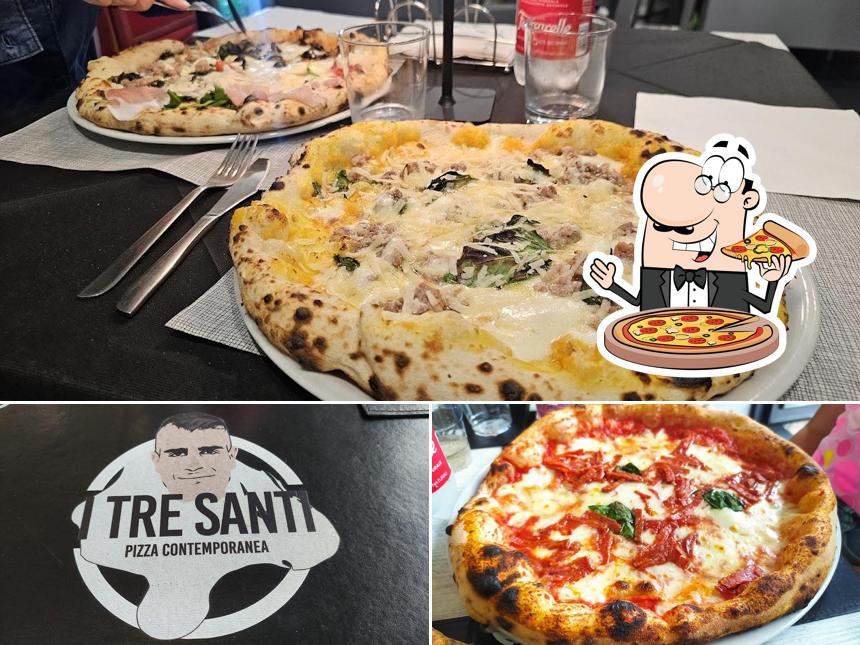 Prenditi tra le molte varianti di pizza