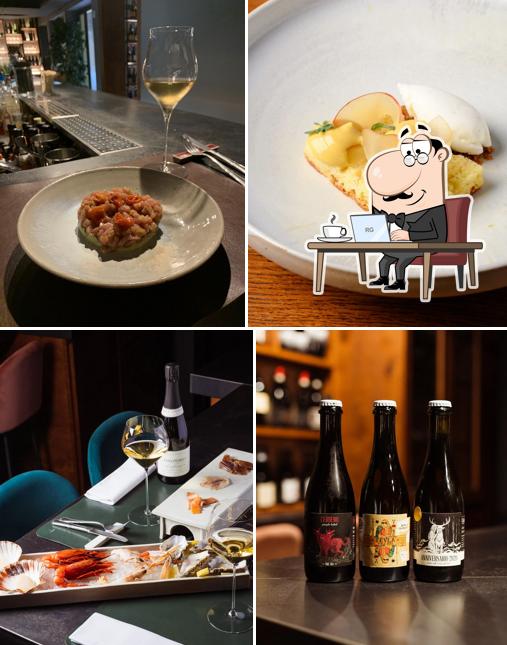 La foto della interni e cibo di Nosh by Ribelle e Rascasse