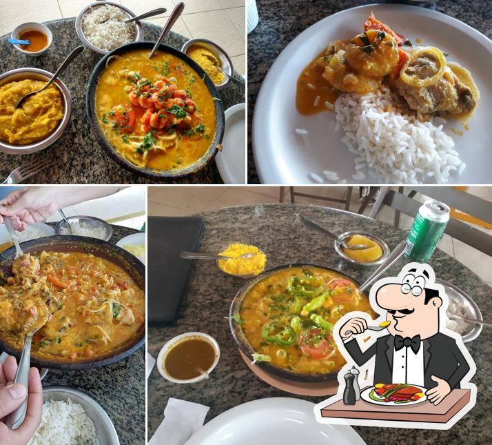 Comida em Bar Recanto da Lua Cheia