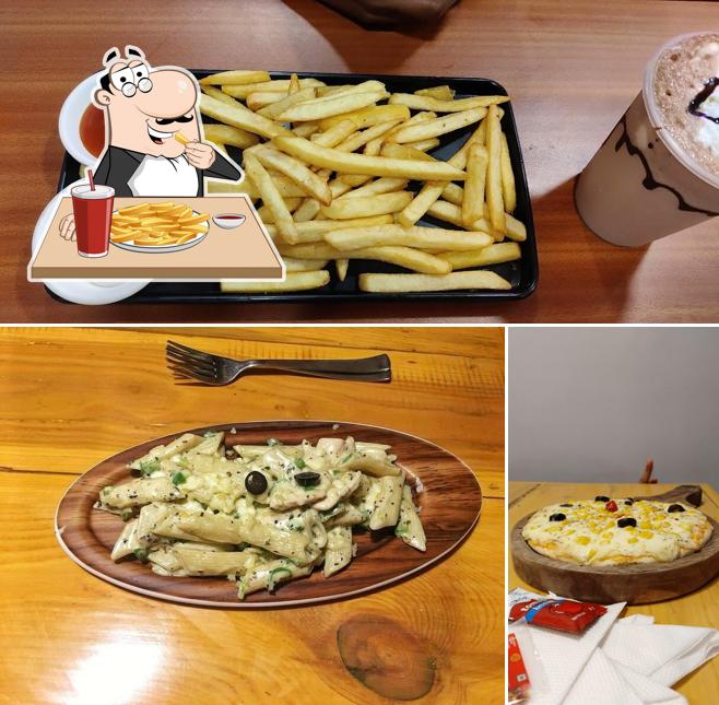 French fries at Hunger burst Bistro