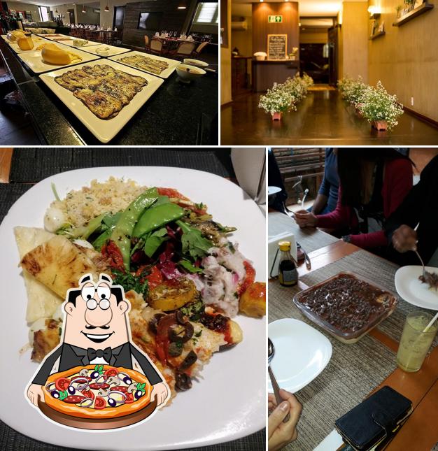 Experimente pizza no Mathilde Restaurante