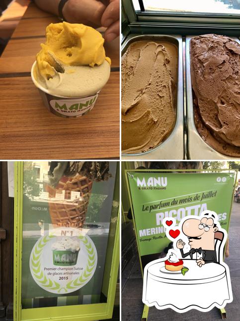 Manu Gelato SA serve un'ampia gamma di dessert