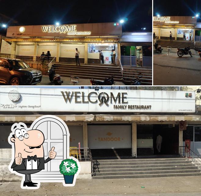 The exterior of Welcome Family Restaurant