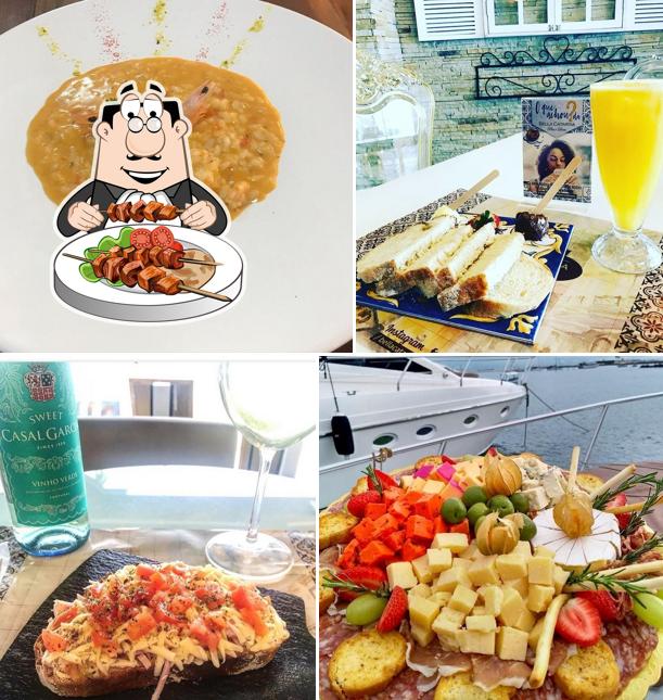 Platos en Bella Catarina Pães e Doces