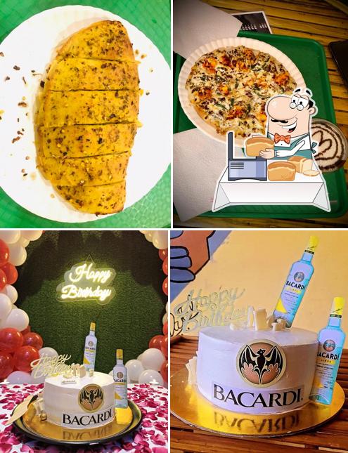 Garlic bread at Chai Baghan