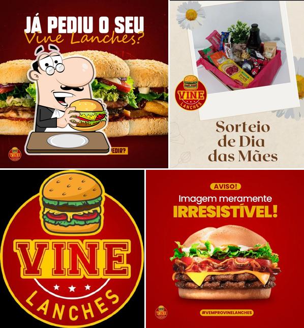 Hambúrguer em Vine lanches