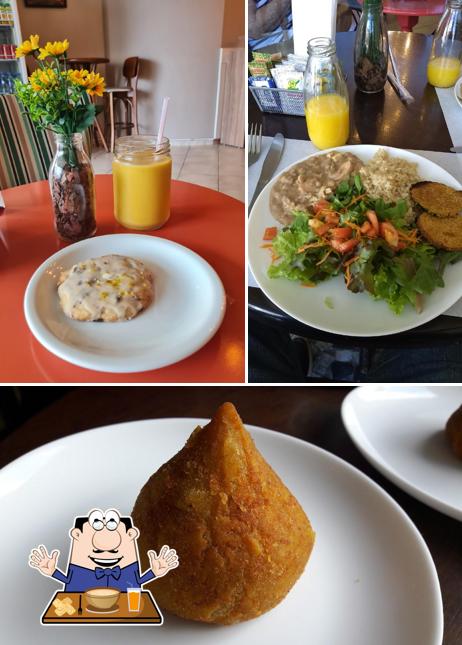 Sopa de moluscos em Natural Café - Empório Vegetariano