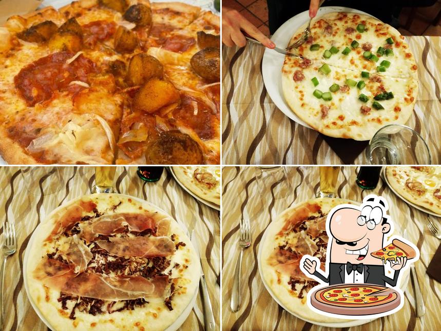 Prenditi una pizza a RISTORANTE BRACERIA PIZZERIA COLLE PARADISO