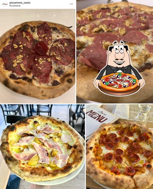 Ordina tra le svariate varianti di pizza