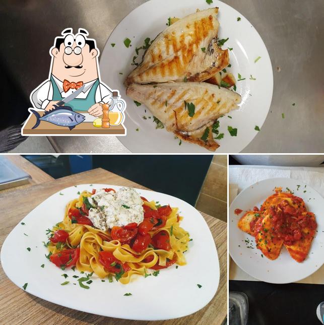 Salmone grigliato al Mangia E Fuggi