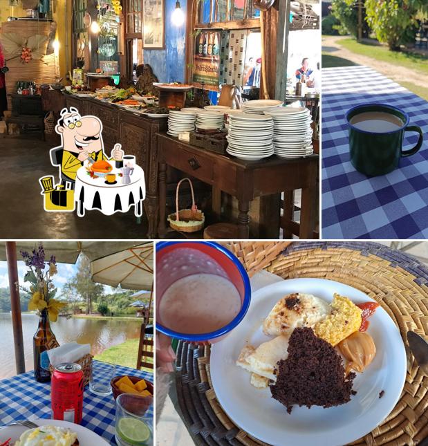 Platos en Fazenda Paraíso