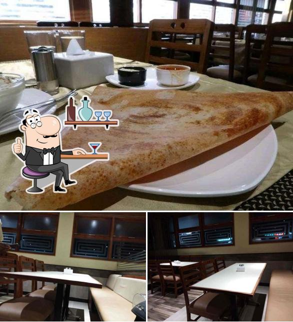 Check out how Manthan Happy Pure Veg looks inside