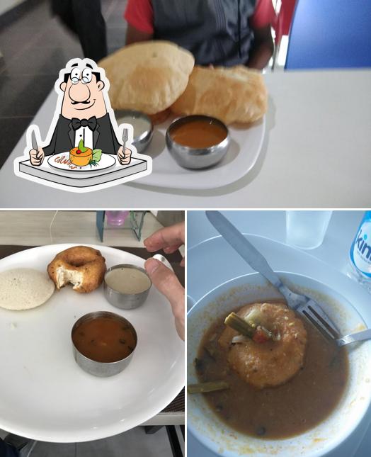 Meals at Blue Moon Hampi Delight Motel & Restaurant