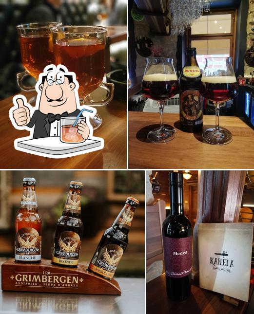 Prenditi un drink dal menu