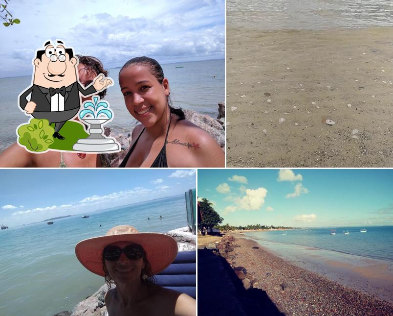 a parte exterior é uma característica importante do Pousada E Restaurante Ponta De Areia