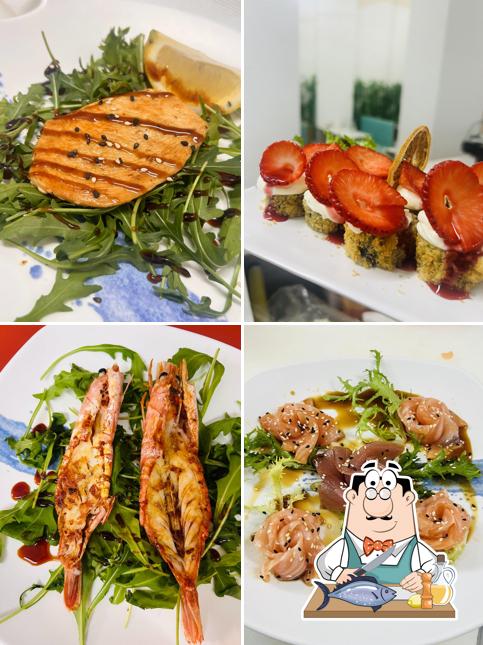 Salmone grigliato al Ristorante Minipanda ALL YOU CAN EAT