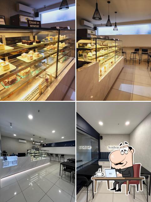 Check out how Bonbons Cakes & Pastries looks inside