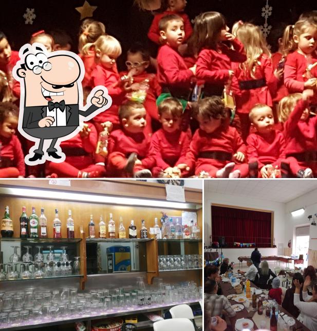 Gli interni di Circolo MCL Aurora di San Martino a Gangalandi