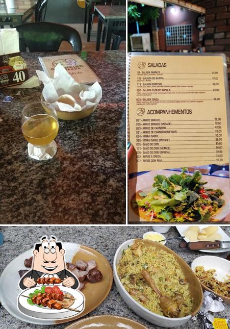 Comida em Carneiro na Brasa da Zefinha