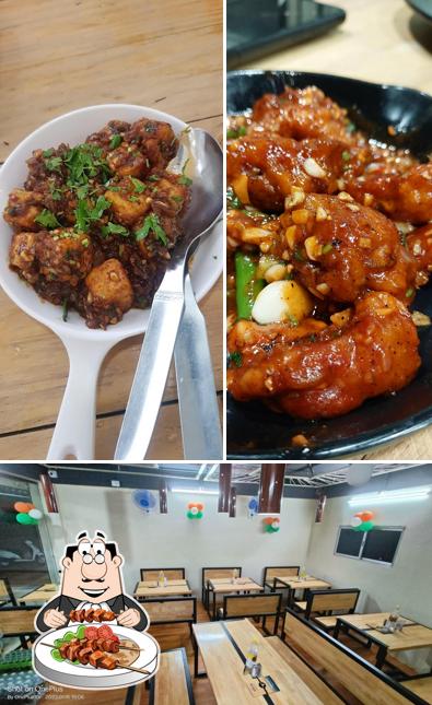 This is the image showing food and interior at PINCH OF PEPPER, Gokul Road