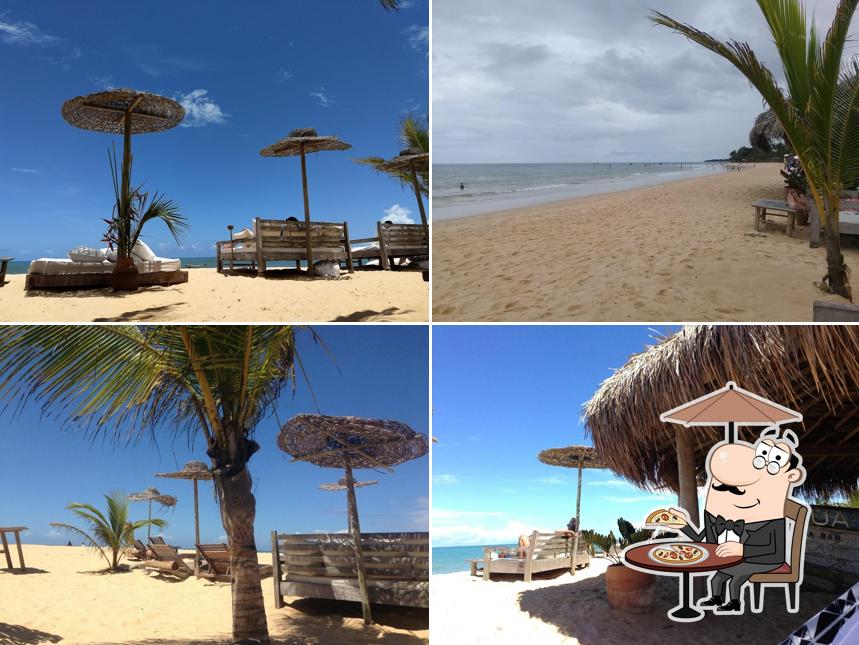 Desfrute da vista do exterior UXUA Praia Bar