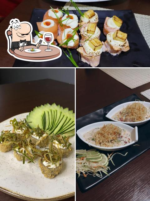 Comida em Nakza Sushi