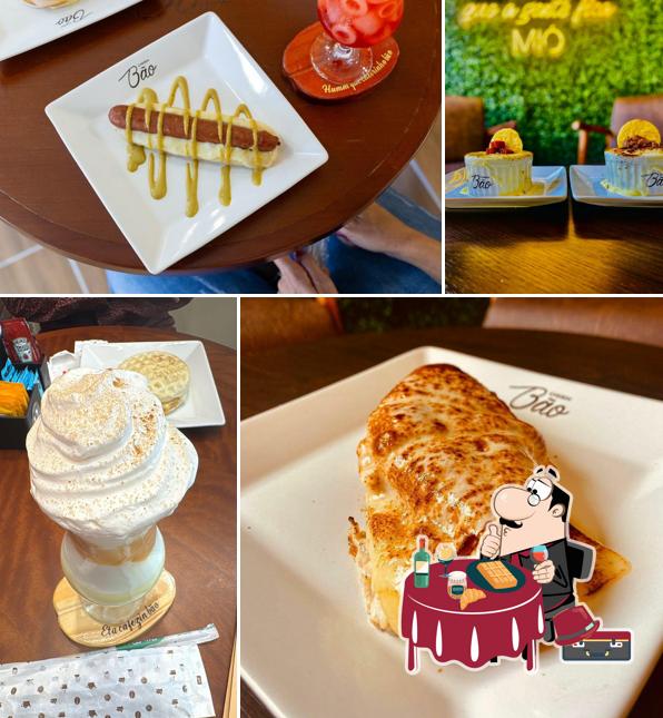 Waffles em Empório Mineiro Cheirin Bão