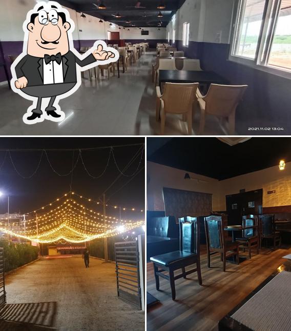 Check out the picture showing interior and exterior at SVR BAR & RESTAURANT