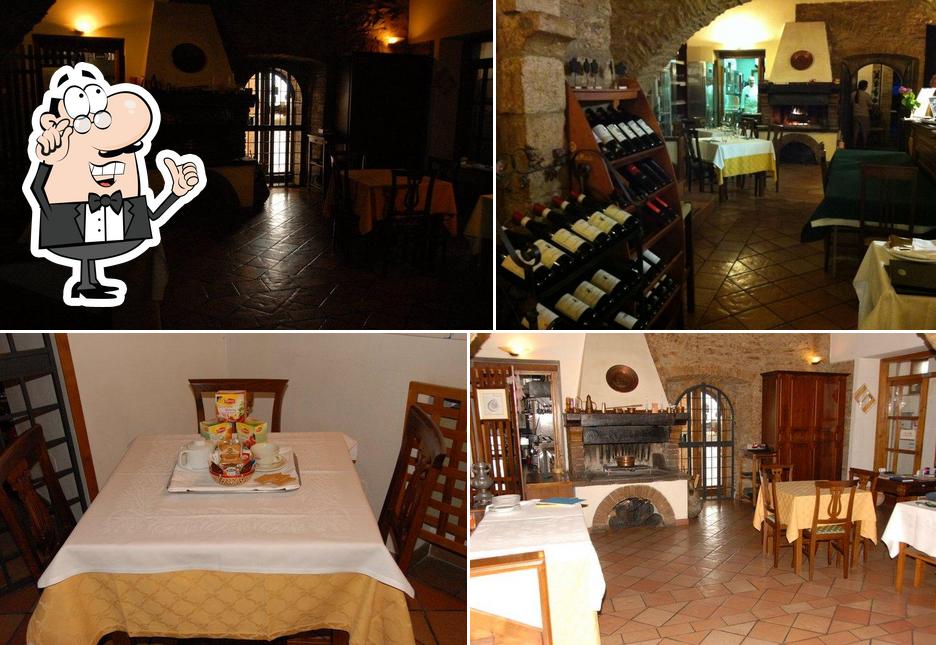 Gli interni di Il Panciolle