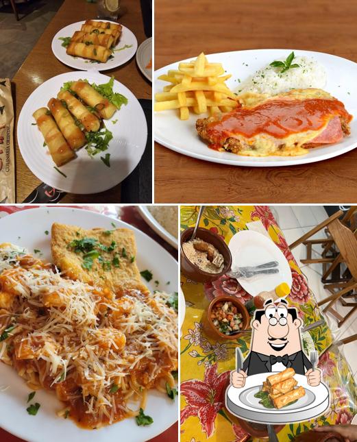 Rolinho primavera em Óka - Restaurante E Chopperia