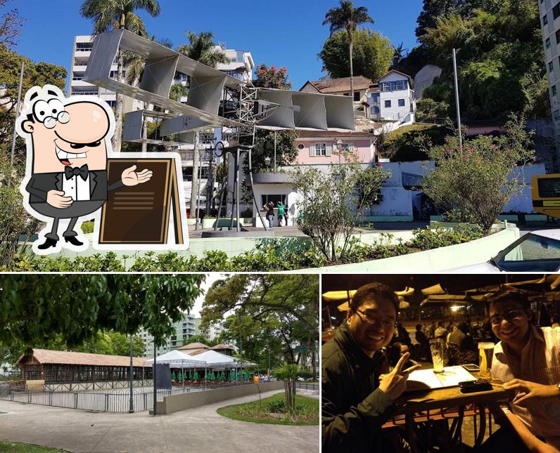 A foto do Rink Marowil’s exterior e balcão de bar