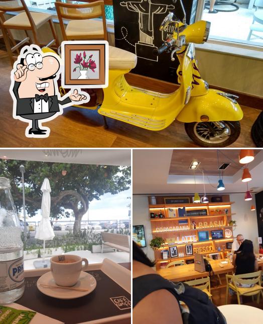 Veja imagens do interior do Momo Gelato Copacabana Palace