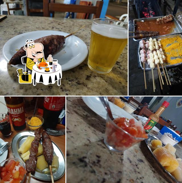 Platos en Skinão Bar e Choperia